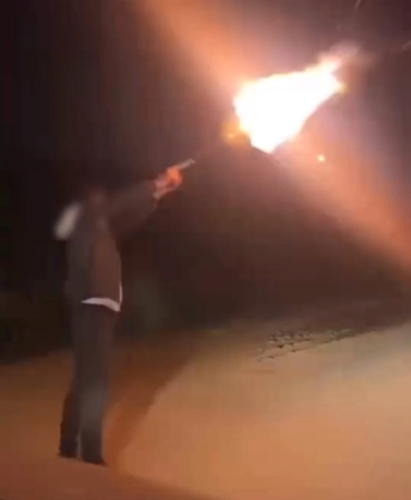 Havaya ateş ettiği anları sosyal medyada paylaşınca gözaltına alındı