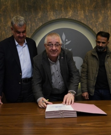 Altınoluk taziye ve kültür evi protokolü imzalandı