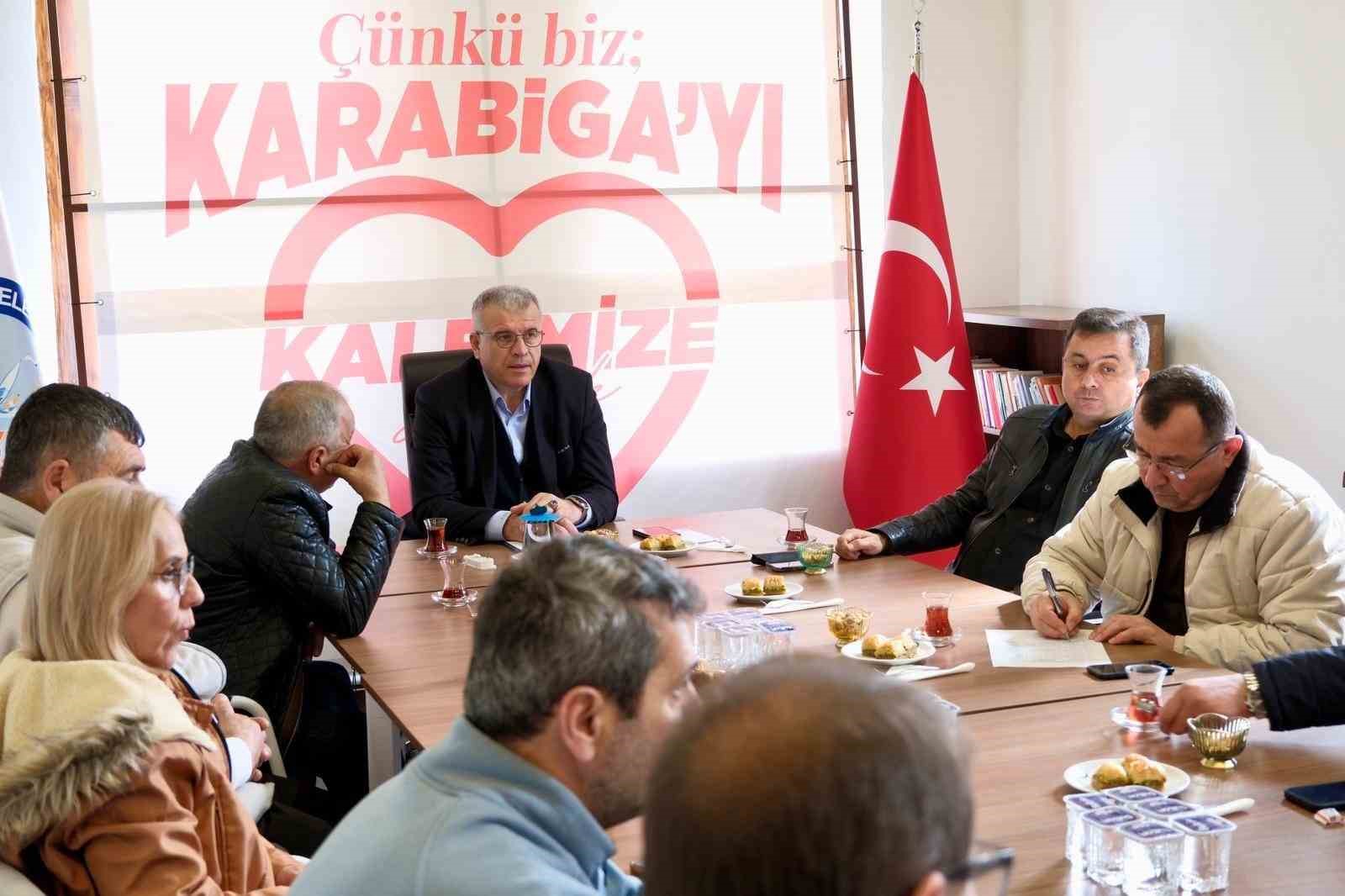 Karabiga’da 7 Yıllık Hizmetler İstişare Toplantısında Anlatıldı