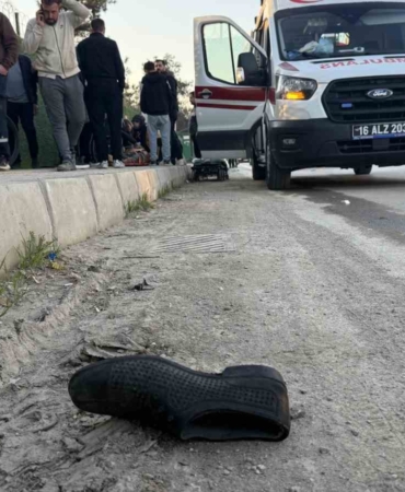 Bursa’da iftara dakikalar kala feci kaza: 1 ölü