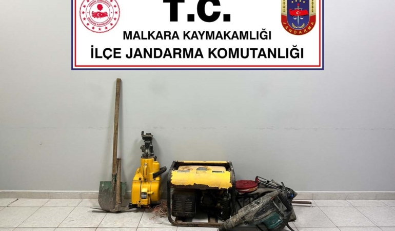 Tekirdağ’da kaçak kazıya suçüstü: 3 şüpheli yakalandı