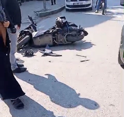 Bursa’da ani dönüş kazaya neden oldu: 1 kişi yaralandı