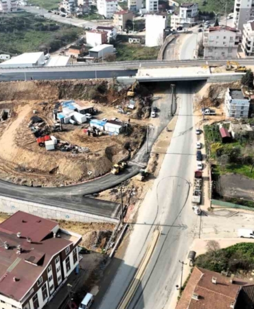 Darıca ve Eskihisar trafiğine nefes aldıracak projede sona doğru
