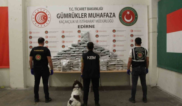 54 milyon değerinde uyuşturucu ele geçirildi