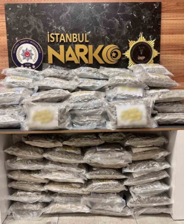 Tuzla’da uyuşturucu operasyonu: 51 kilo skunk ele geçirildi