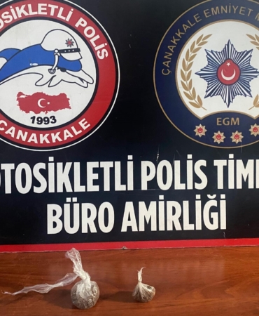 Çanakkale’de uyuşturucu madde imal ve ticaretinden 2 şüpheli tutuklandı