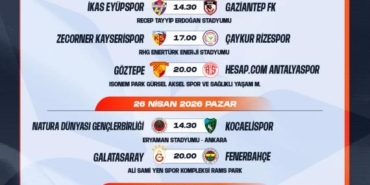 Galatasaray - Fenerbahçe derbisinin tarihi belli oldu