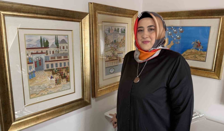 İran’da mahsur kalan tezhip sanatçısı, karayolu ile Türkiye’ye döndü