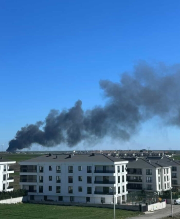 Lüleburgaz’da geri dönüşüm tesisinde yangın