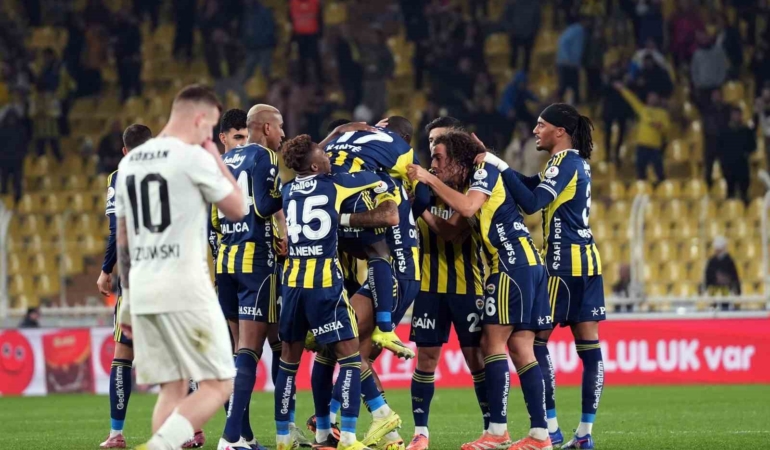 Fenerbahçe, Gaziantep FK’yı üst üste 12. kez mağlup etti
