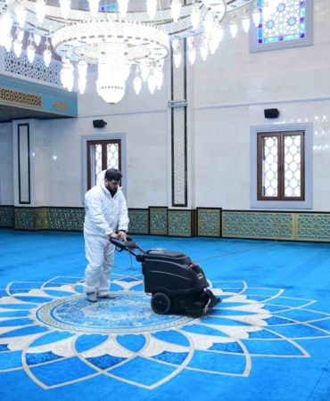 Kestel’de camiler Ramazan Bayramı’na hazırlanıyor