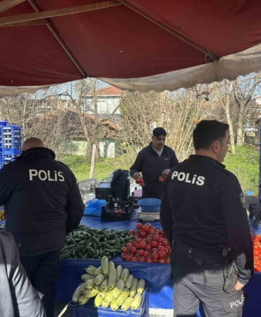 Pazarda cüzdan hırsızlığı iddiası polisi harekete geçirdi