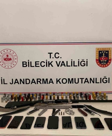 Bilecik’te silah kaçakçılığı operasyonu: 11 kişi gözaltına alındı