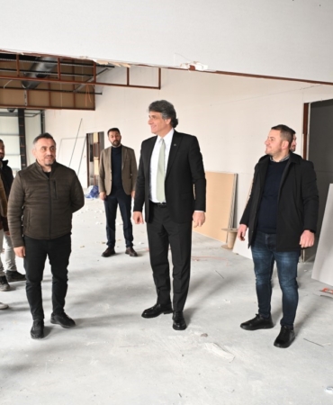 Kartepe’de 3 bin 500 metrekarelik spor kompleksinin inşası sürüyor