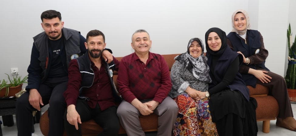 Kartepe’de bayramda gönüllere dokunan ziyaret