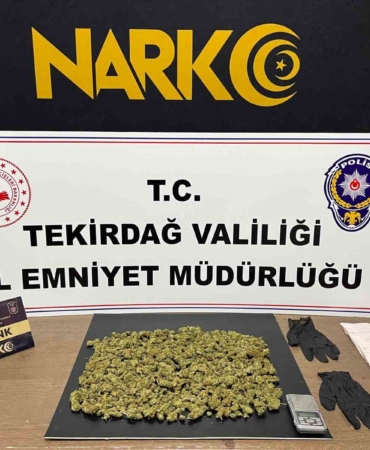 Tekirdağ’da uyuşturucu operasyonu: 10 kişi tutuklandı