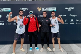 Yusuf Özdemir ve Batuhan Kuru, Beach Pro Tour Haikou etabında yarı finalde