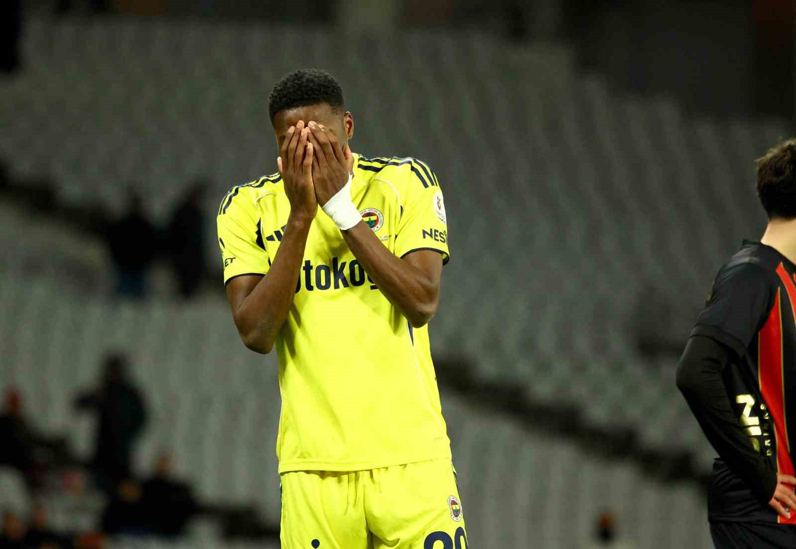 Fenerbahçe’nin Süper Lig’de namağlup serisi 26. haftada bitti