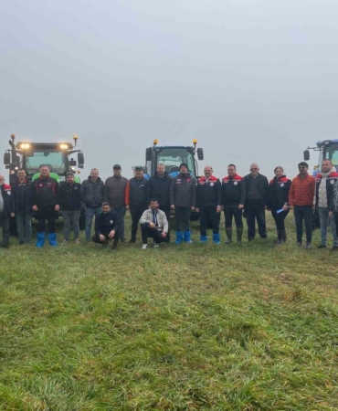 Tekirdağ’da meralarda gübreleme çalışması başladı