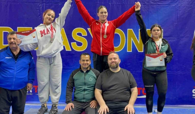 Bilecikli halter sporcusu Türkiye 2’ncisi oldu