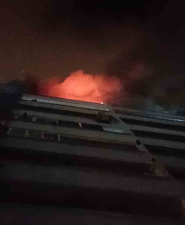 Edremit’te ev yangını