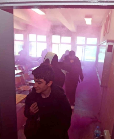 Osmangazi’de gerçeğini aratmayan yangın tatbikatı