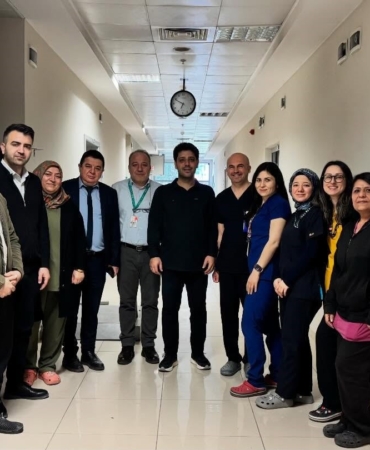 Bigadiç Devlet Hastanesinde bayramlaşma programı düzenlendi