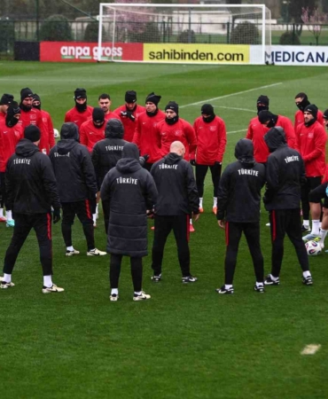 A Milli Takım, Kosova yolculuğu öncesi Riva’da çalıştı