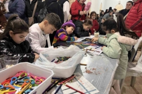 Çocuklar Ramazan şenliğinde eğlendi