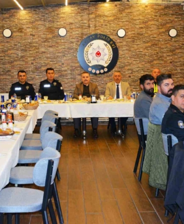 Kaymakam Odabaş, emniyet mensuplarıyla iftar sofrasında buluştu