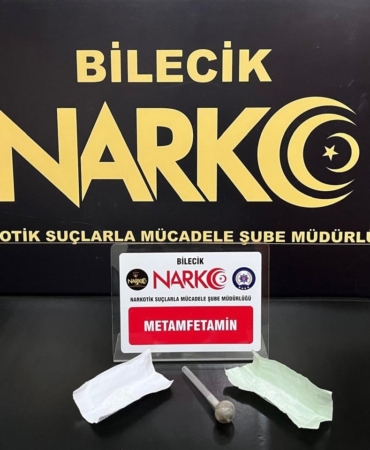 Bilecik’te uyuşturucu çıkan araca 249 bin TL ceza