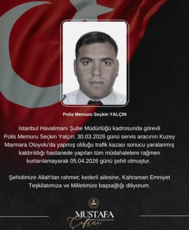 Başakşehir’de kazada ağır yaralanan polis memuru Seçkin Yalçın şehit oldu