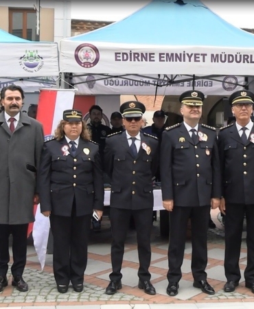 Edirne’de polis teşkilatı nostaljik sergisi ilgi gördü