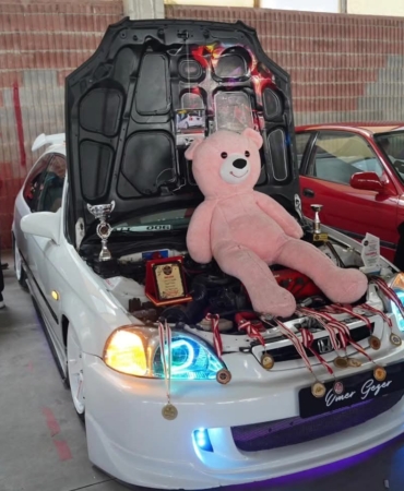 Modifiye tutkunları Pınarhisar’da buluştu