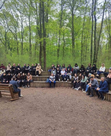 Kitap ve doğa buluşması Ormanya’da gerçekleştirildi