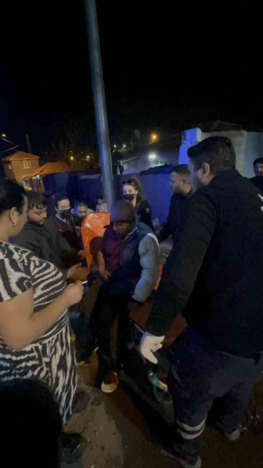 Bir anda parlayan at sahibine kabusu yaşattı