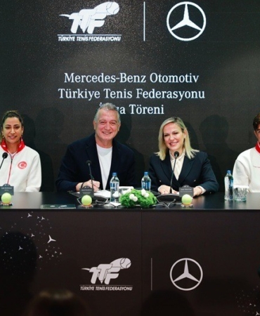 Mercedes-Benz Otomotiv, Türkiye Tenis Federasyonu’nun ana sponsoru oldu
