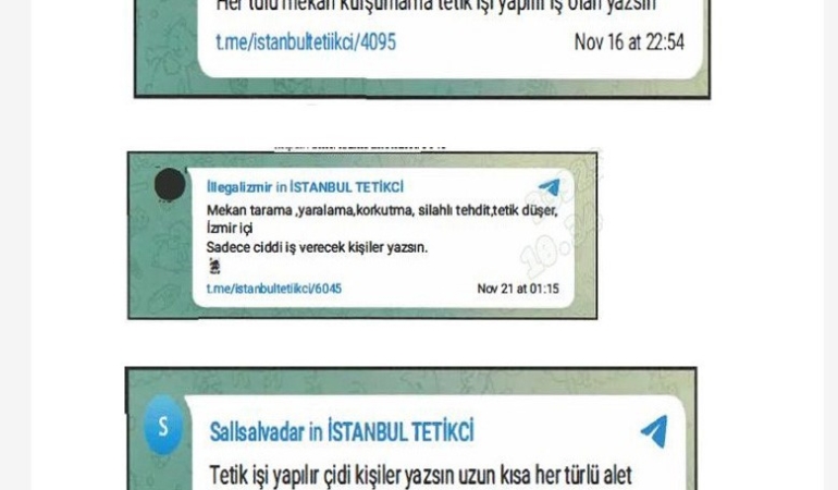 Telegram üzerinden suç örgütü propagandası yapan 44 şüpheli hakkında gözaltı talimatı