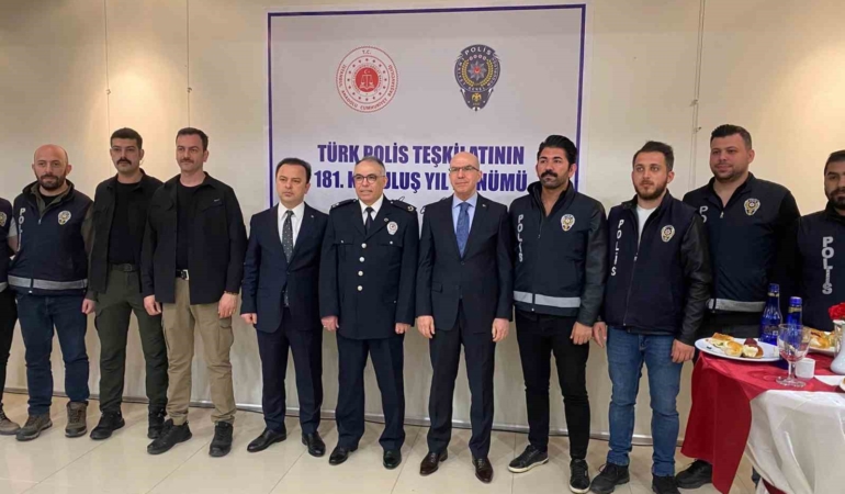 Başsavcı Mehmet Beşir Güven polislerin polis haftasını kutladı