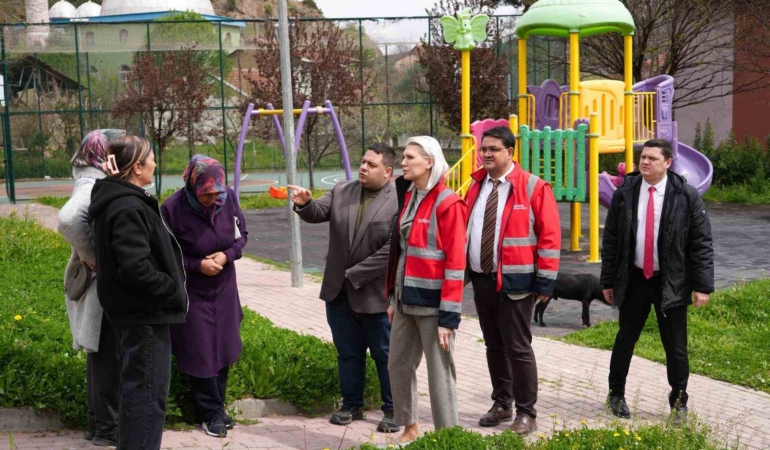 Başkan Subaşı Küçük Sanayi ve Soğuksu Mezarlığı’nda çalışmaları inceledi