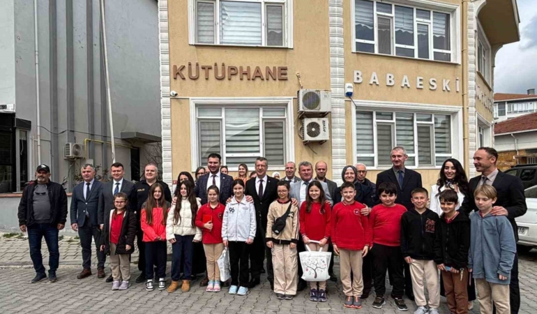 Babaeski’de Kütüphane Haftası etkinlikleri