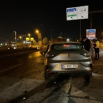 Bakırköy’de seyir halindeki otomobil, tıra arkadan çarptı: 1 yaralı