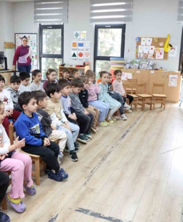 Nilüfer’de miniklere geri dönüşüm eğitimi