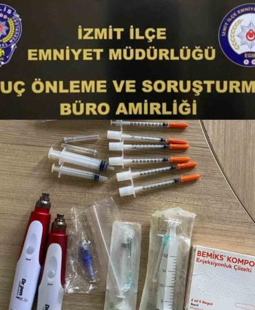 Estetik salonlarında yasaklı ekipman operasyonu