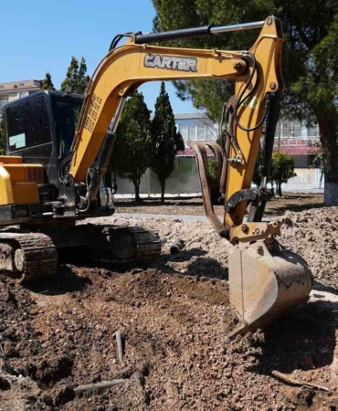 Susurluk’ta Atatürk Parkı yenileniyor