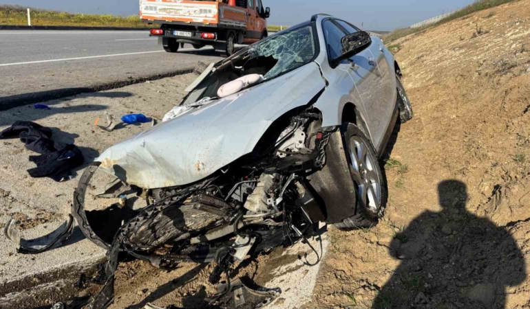 Edirne’de trafik kazası: 4 yaralı