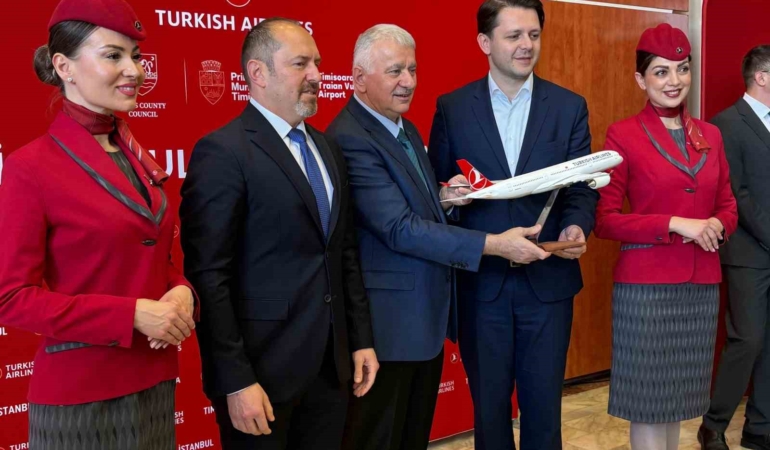 Türk Hava Yolları Timişoara’a ilk seferini yaptı