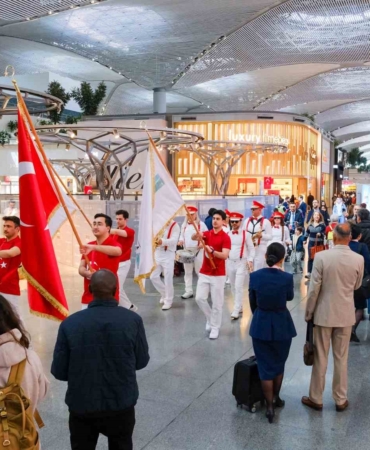 23 Nisan Ulusal Egemenlik ve Çocuk Bayramı, İstanbul Havalimanı’nda coşkuyla kutlandı