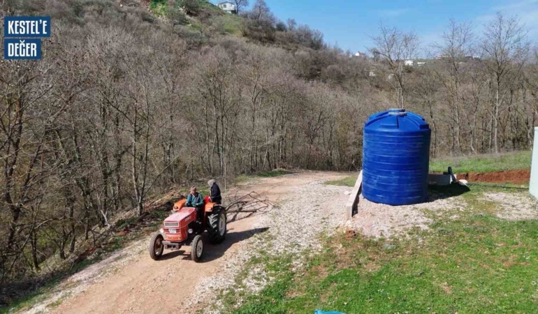 Kestel Belediyesi, 4 Kırsal Mahalleye 20 Tonluk Su Deposu Kazandırdı