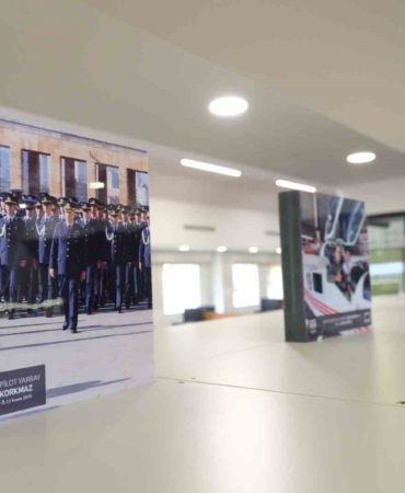 Şehit Hava Pilot Yarbay Gökhan Korkmaz anısına çalışma salonu açıldı